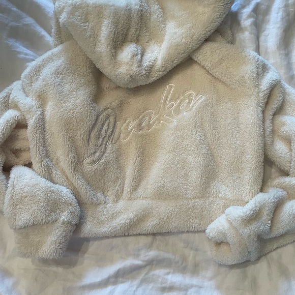 New Inaka Power Teddy Fleece crop jacket - Picture 4 of 5